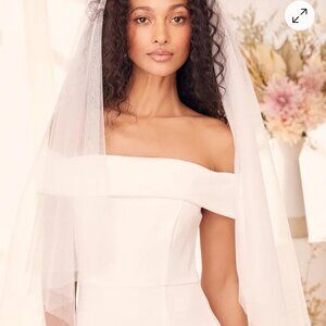 Lulus bridal veil